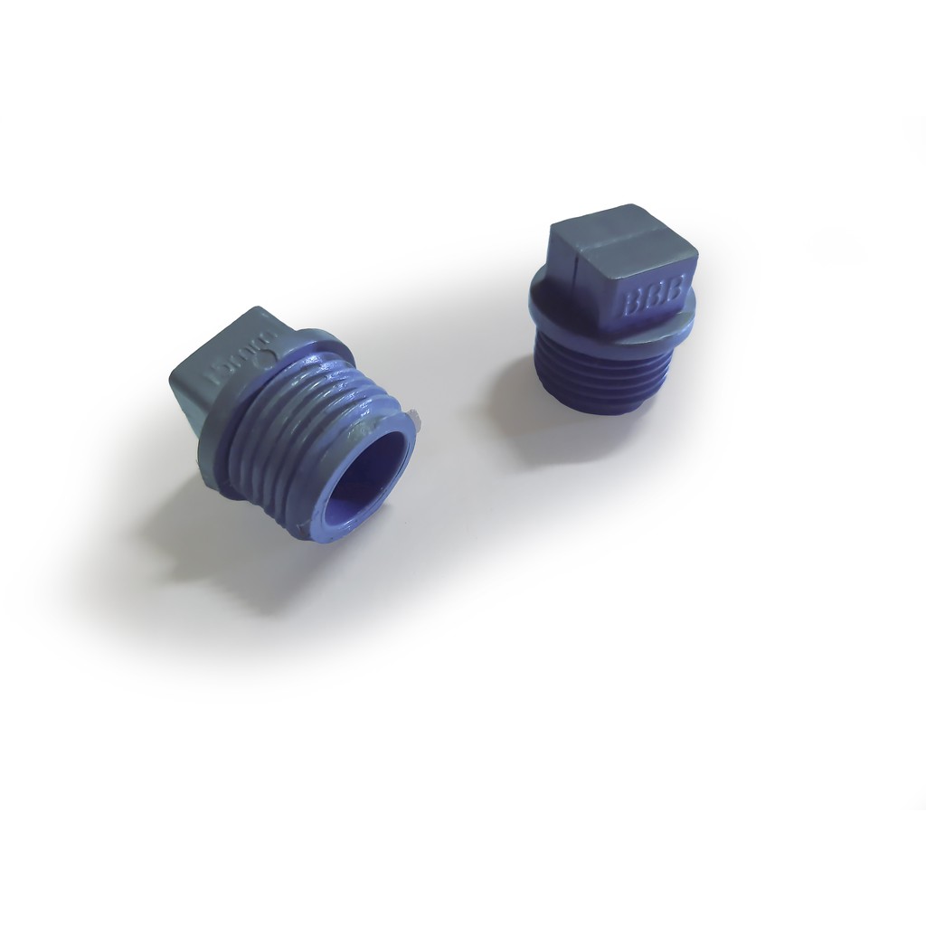 PVC Plug/PVC Stopper / Penutup Paip PVC/ PVC Pipe Fitting Plug (15mm ...