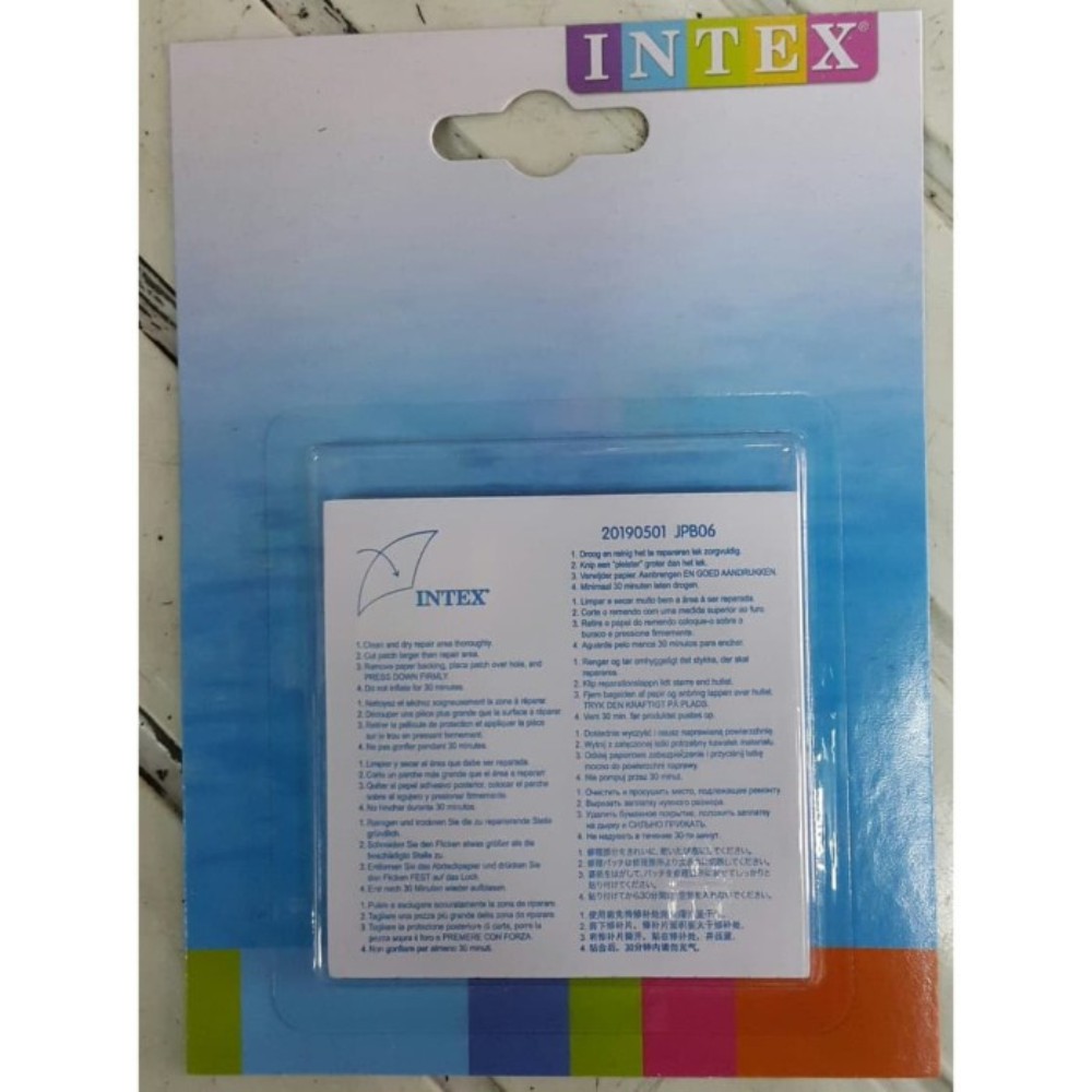 Intex Brand Inflatable Boat Swimming Pool Repair Patch Glue Kit Shopee Malaysia