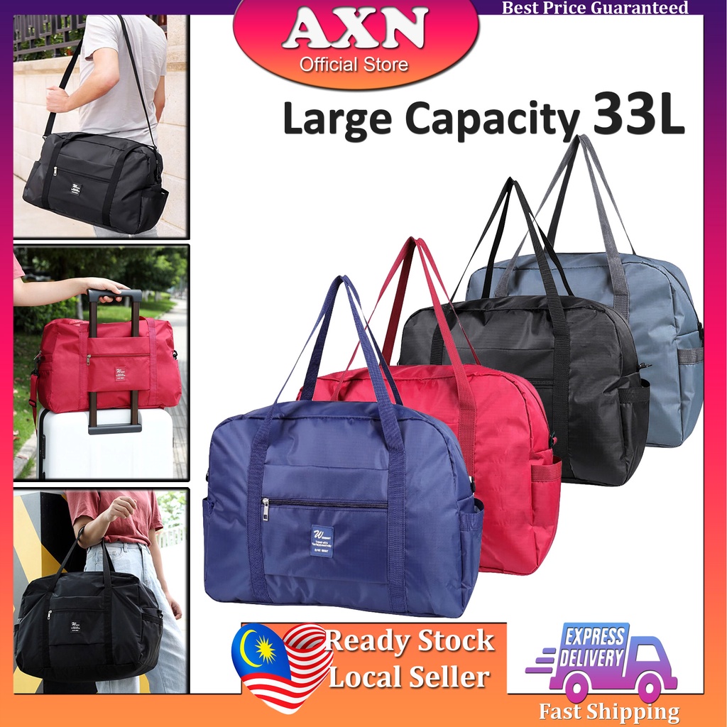 AXN Duffel Bag Travel Bag Hand Carry Bag Waterproof Large Capacity Beg