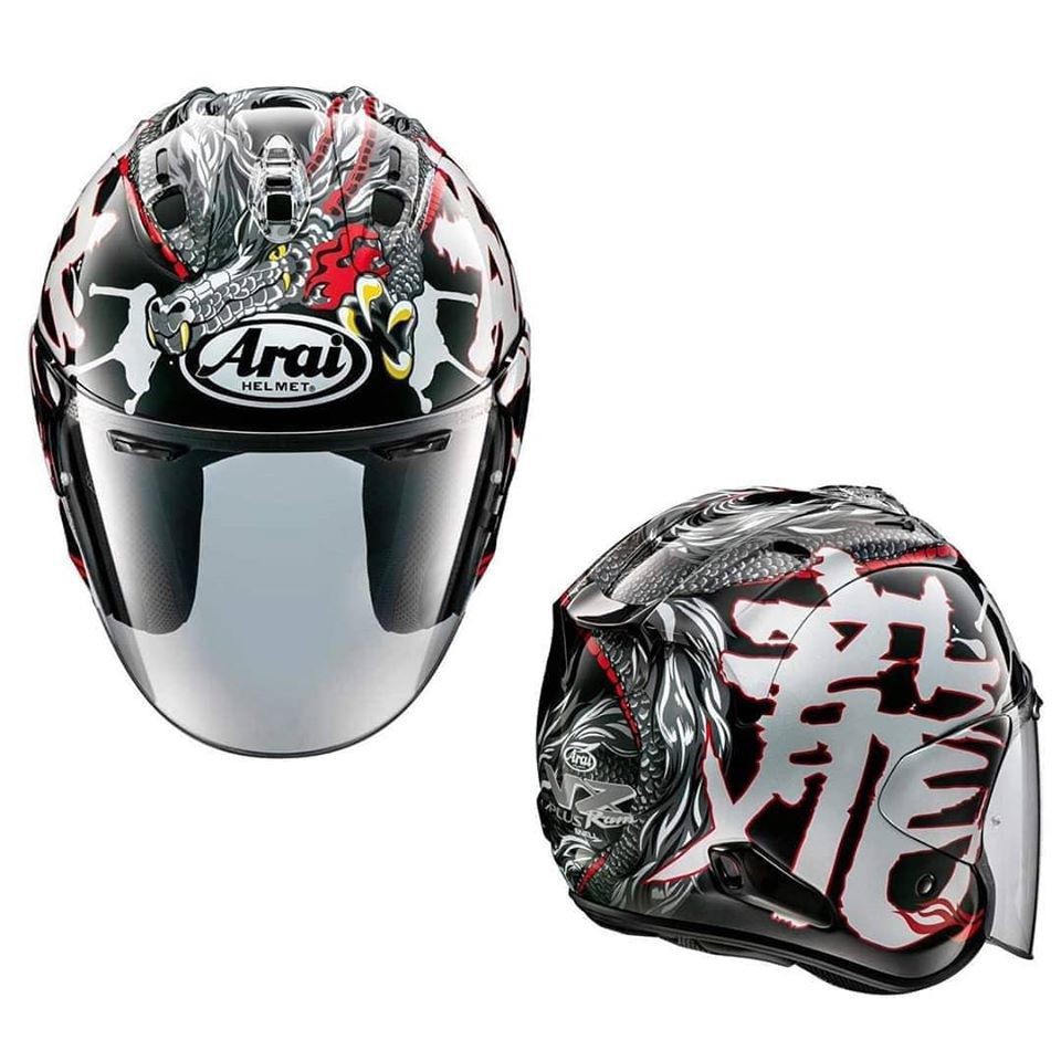 Arai Helmet Vz Ram Dragon Original Shopee Malaysia