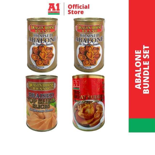 Abalone Promo Set (D/H Braised Abalone in Brown Sauce x2, A1 The Great