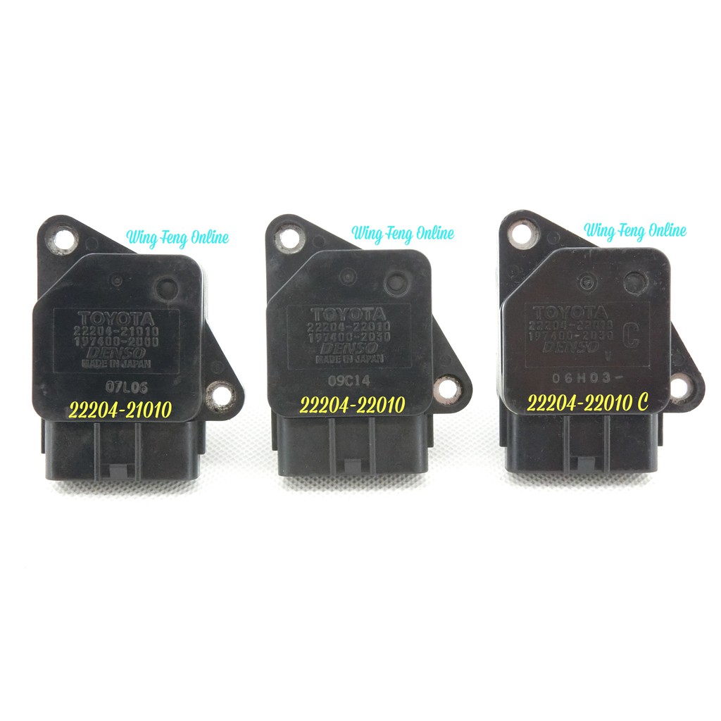 Toyota Camry ACV30 Vios Yaris Altis Innova Air Flow Meter Sensor Mass ...