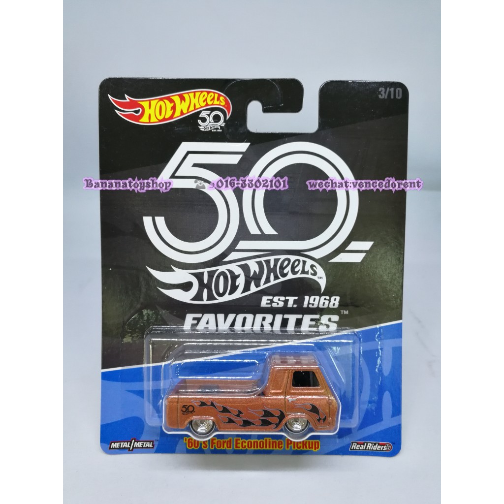 60 ford econoline pickup hot wheels