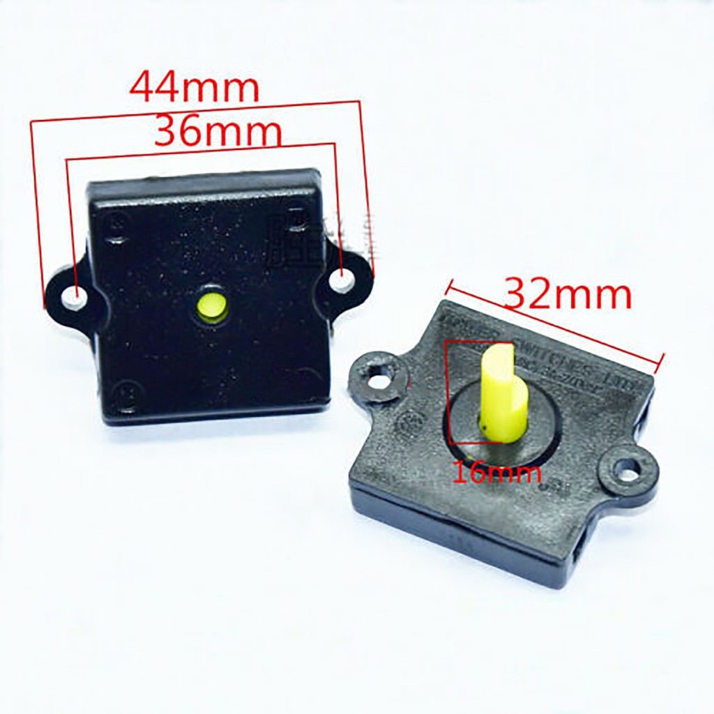 2pcs/set Three-speed Square Rotary Switch Replacement Shift Switch for Electric Fan Blender Juicer Repair Kit