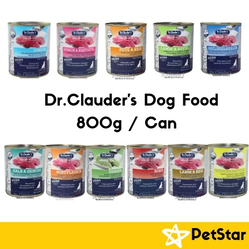 Dr Clauder S 800g Selected Meat Dog Food Assorted Flavors Shopee Malaysia