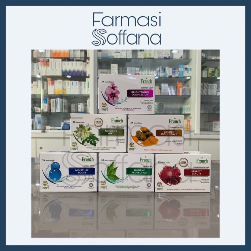 Franch Bar Soap 100gx3pcs [EXPIRY DATE IN DESCRIPTION] Shopee Malaysia
