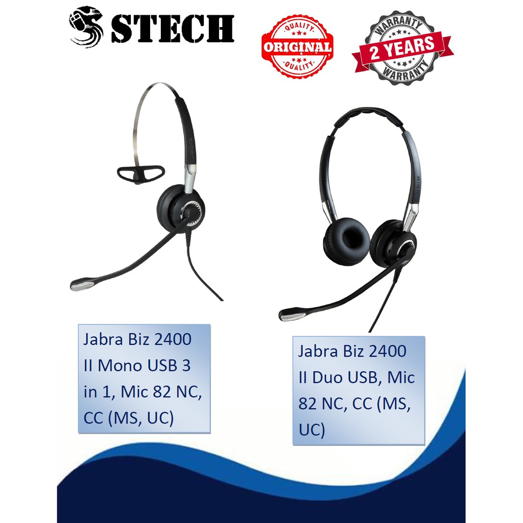 jabra biz 2400 ii usb duo cc