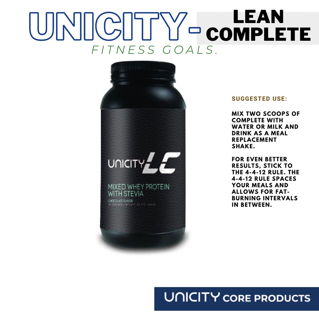 Unicity Complete Chocolate flavor delicious meal replacement Shopee
