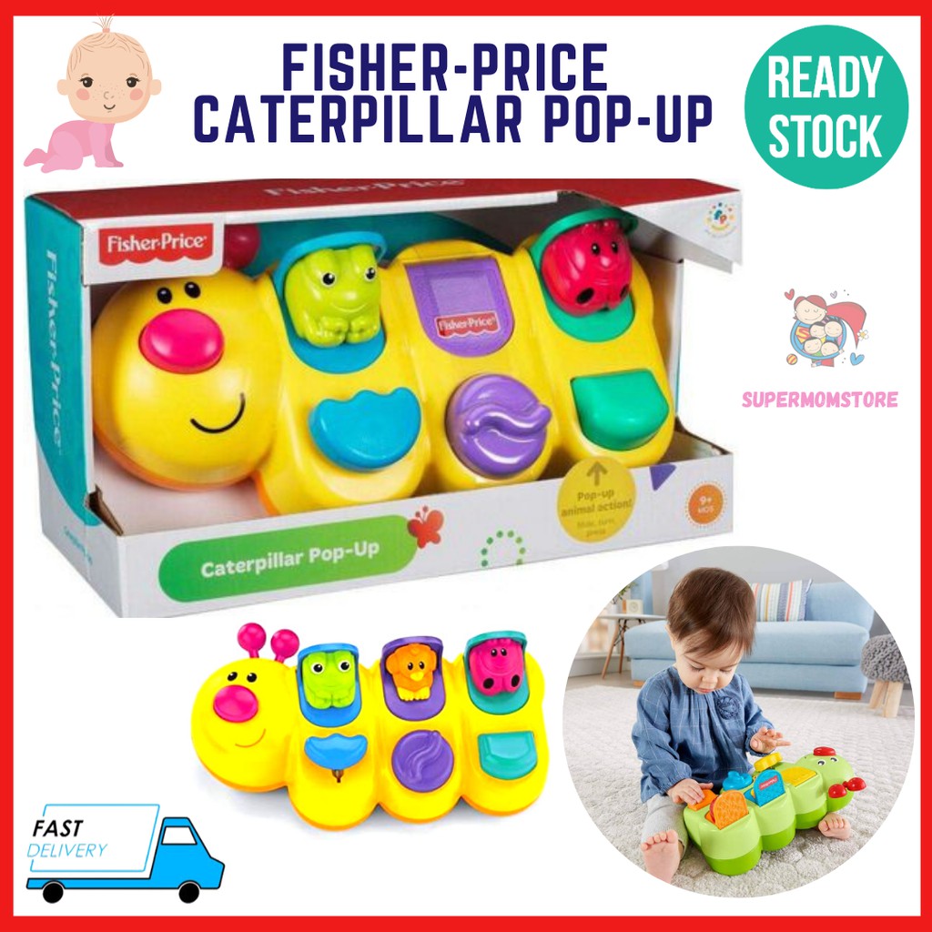 Fisher-Price Caterpillar Pop-Up Baby Musical Toy | Shopee Malaysia