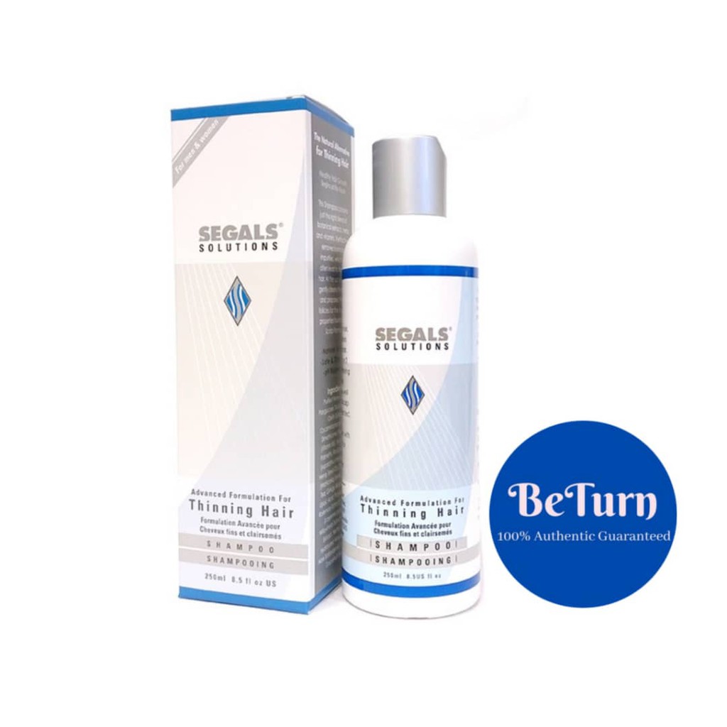 Segals Solutions Thinning & Hair Loss Shampoo/ Conditioner 250ml | Shopee  Malaysia