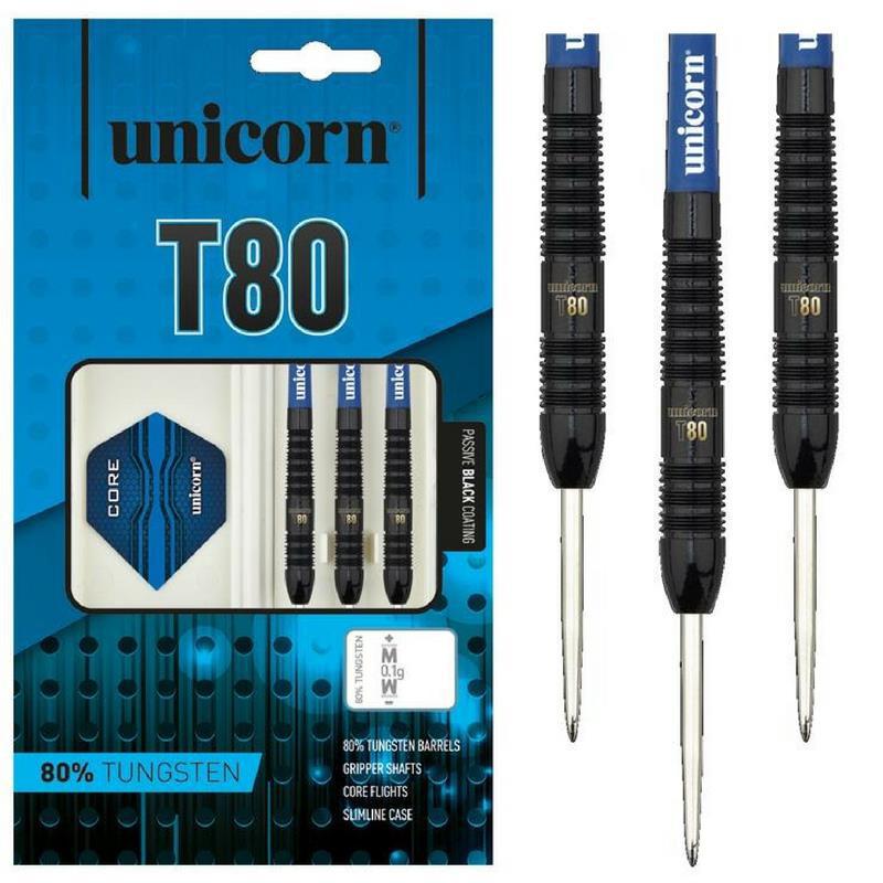 Unicorn Striker T80 Core XL Darts Set 20g-25g gram 
