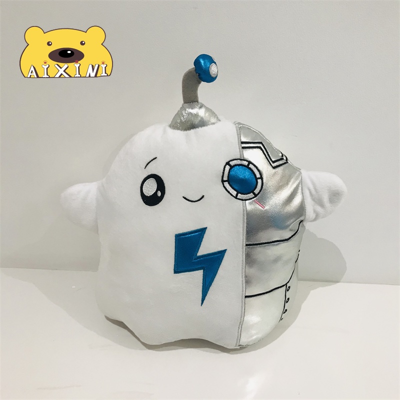 Box LED Cyborg Plush Stuffed Animals Anime Figure Doll Toys 