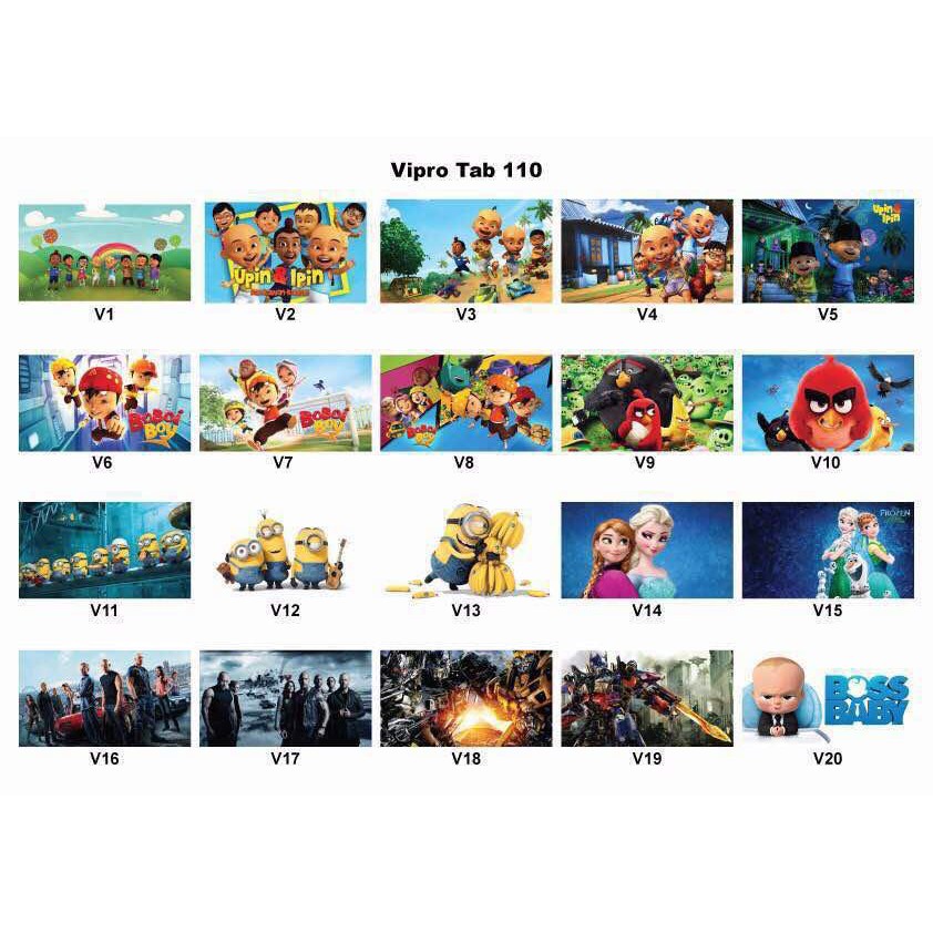 Vipro Tab 110 7 Wifi Cartoon Tablet 1 Year Warranty Shopee Malaysia