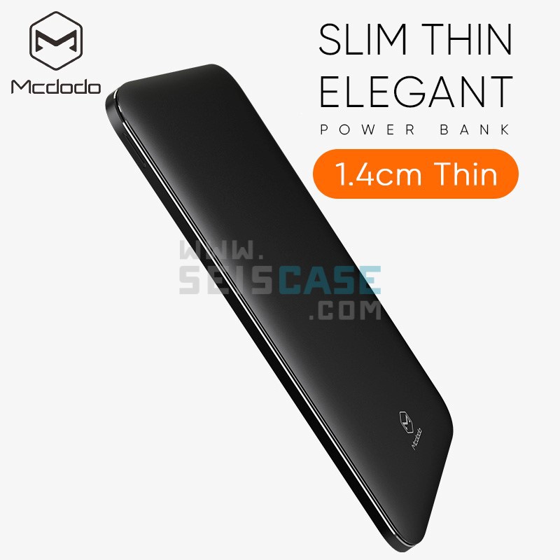 Mcdodo Powerbank Full Metal 10000 Mah Fast Charge Slim Power Bank Battery Shopee Malaysia