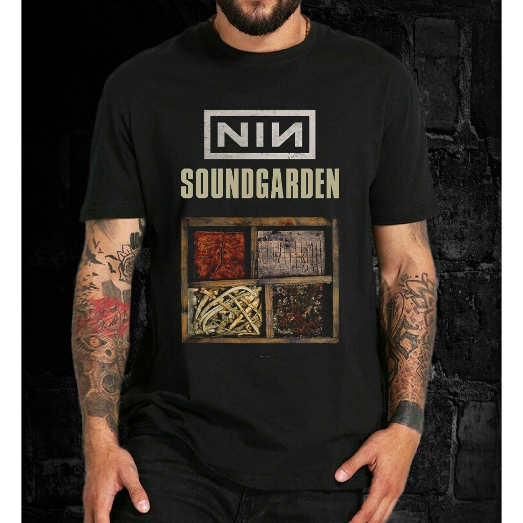Gildan -Details about Soundgarden Nine Inch Nails T-Shirt 2014 Tour Vintage  Shirt Size S-2XL | Shopee Malaysia