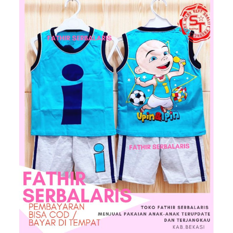 Upin IPIN SINGLET Children's Clothing Set/Affordable UPIN IPIN Daily T-Shirt