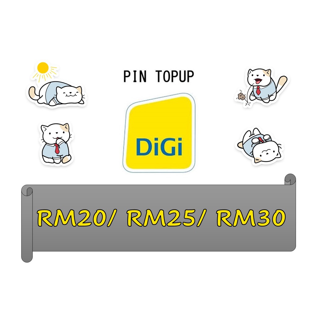 Buy Instant Topup 24 Hours On Stand By Digi Prepaid Instant Top Up 100 Trusted Seetracker Malaysia