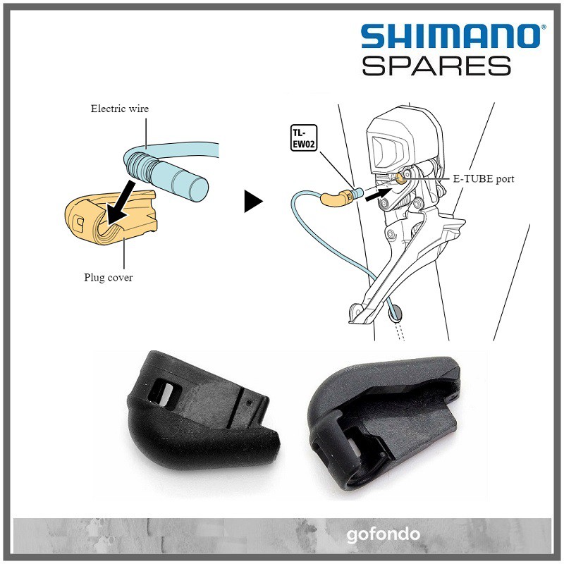 Shimano Dura Ace Ultegra Di2 Front Derailleurs Plug Cover Y5ZW00031