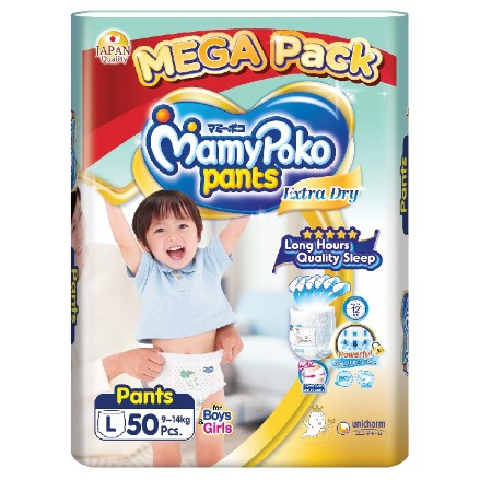 mamypoko extra dry mega pack