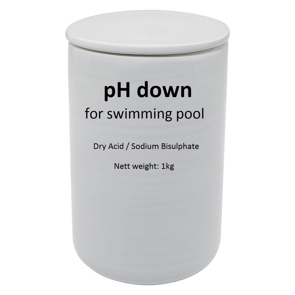 1KG Swimming Pool (pH ) Down / Reducer / Decreaser Dry Acid / Sodium Bisulphate