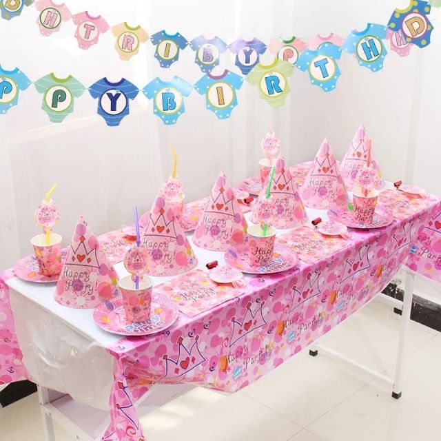 Children S Birthday Party Theme Package Baby First Birthday Decoration Party Supplies Party Layout Shopee Malaysia
