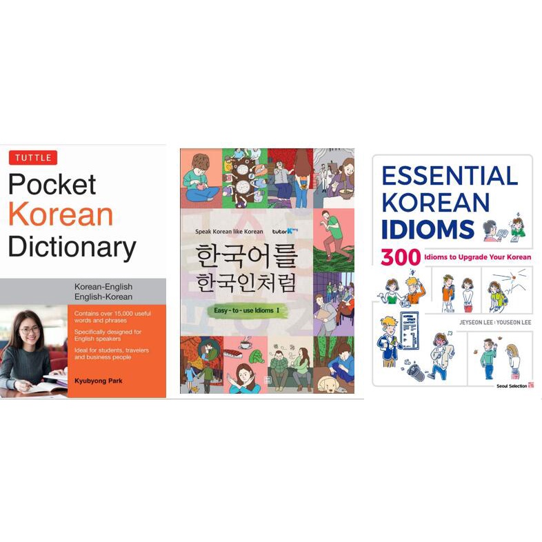 Learn Korean Series - Pocket Korean Dictionary / Essential Korean ...