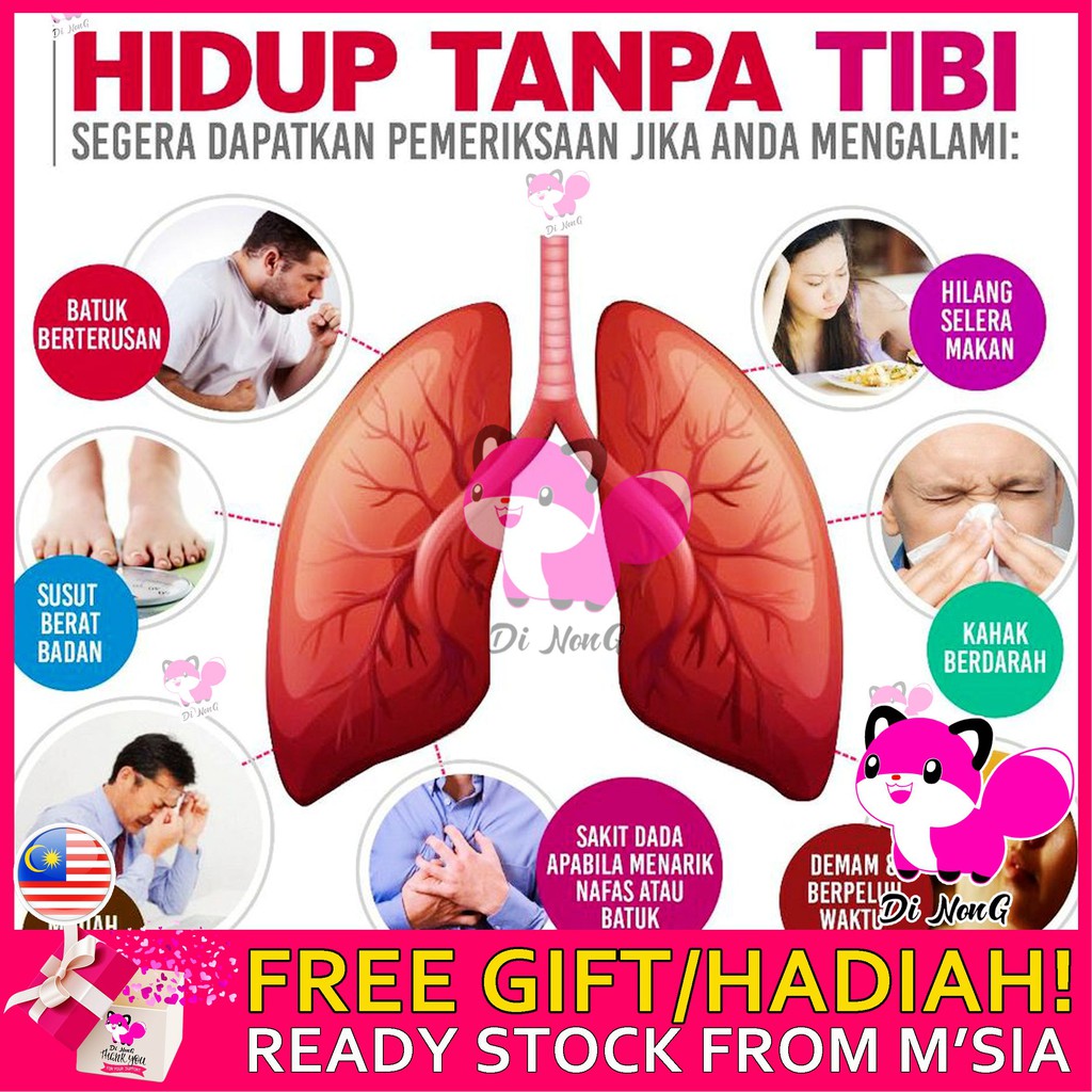 Batuk Tibi Tb 1biji Batuk Kering Tuberculosis Batuk Atau Tarik Nafas Panjang Shopee Malaysia