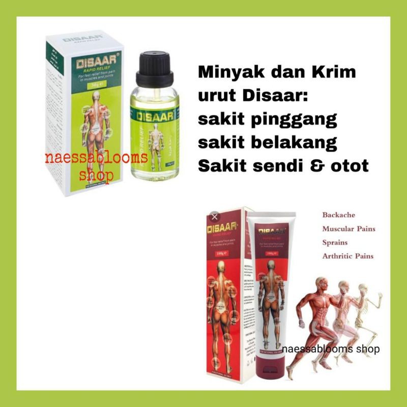 Buy Minyak Sakit Pinggang Sakit Belakang Sendi Otot Berkesan Disaar Pain Rapid Relief Oil Seetracker Malaysia