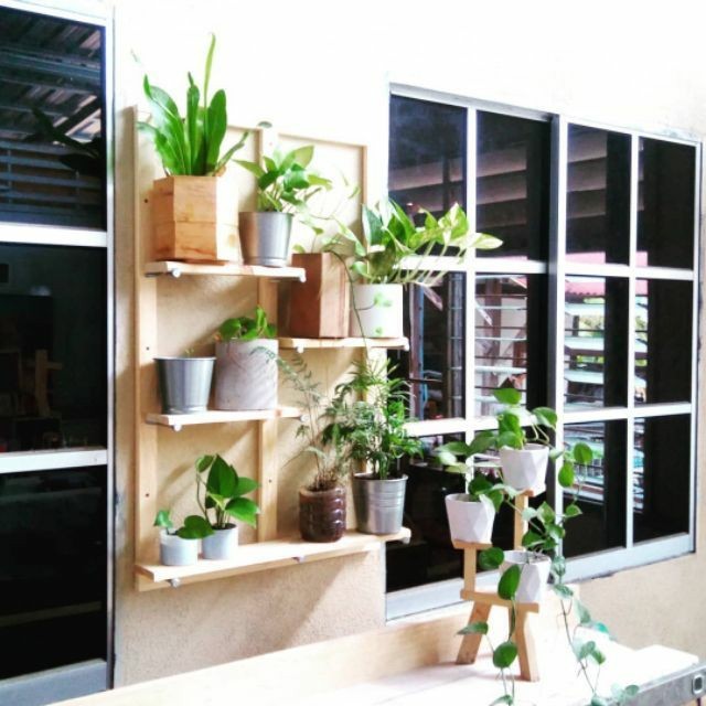  readystock wall Rack Decoration Flower plant Rak  