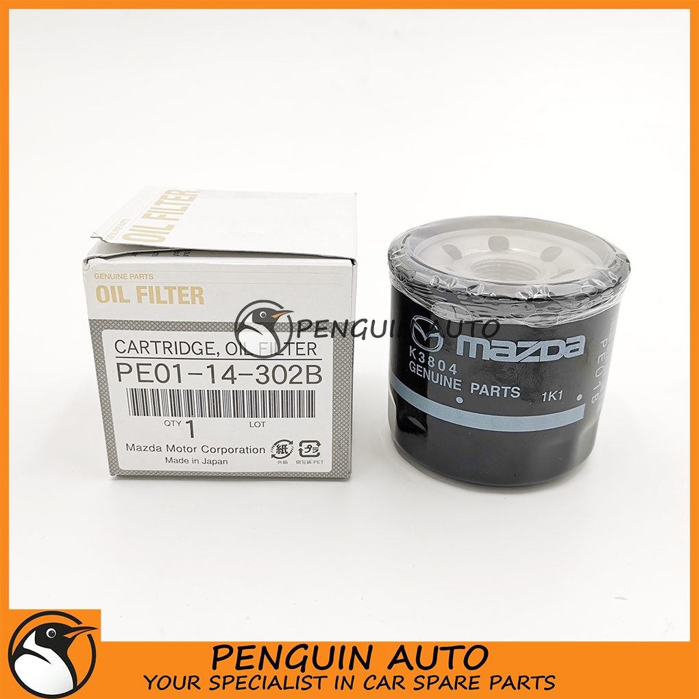 MAZDA SKYACTIV MAZDA 2 MAZDA 3 MAZDA 6 CX3 CX5 CX7 CX9 OIL FILTER OEM PE0114302B Shopee Malaysia