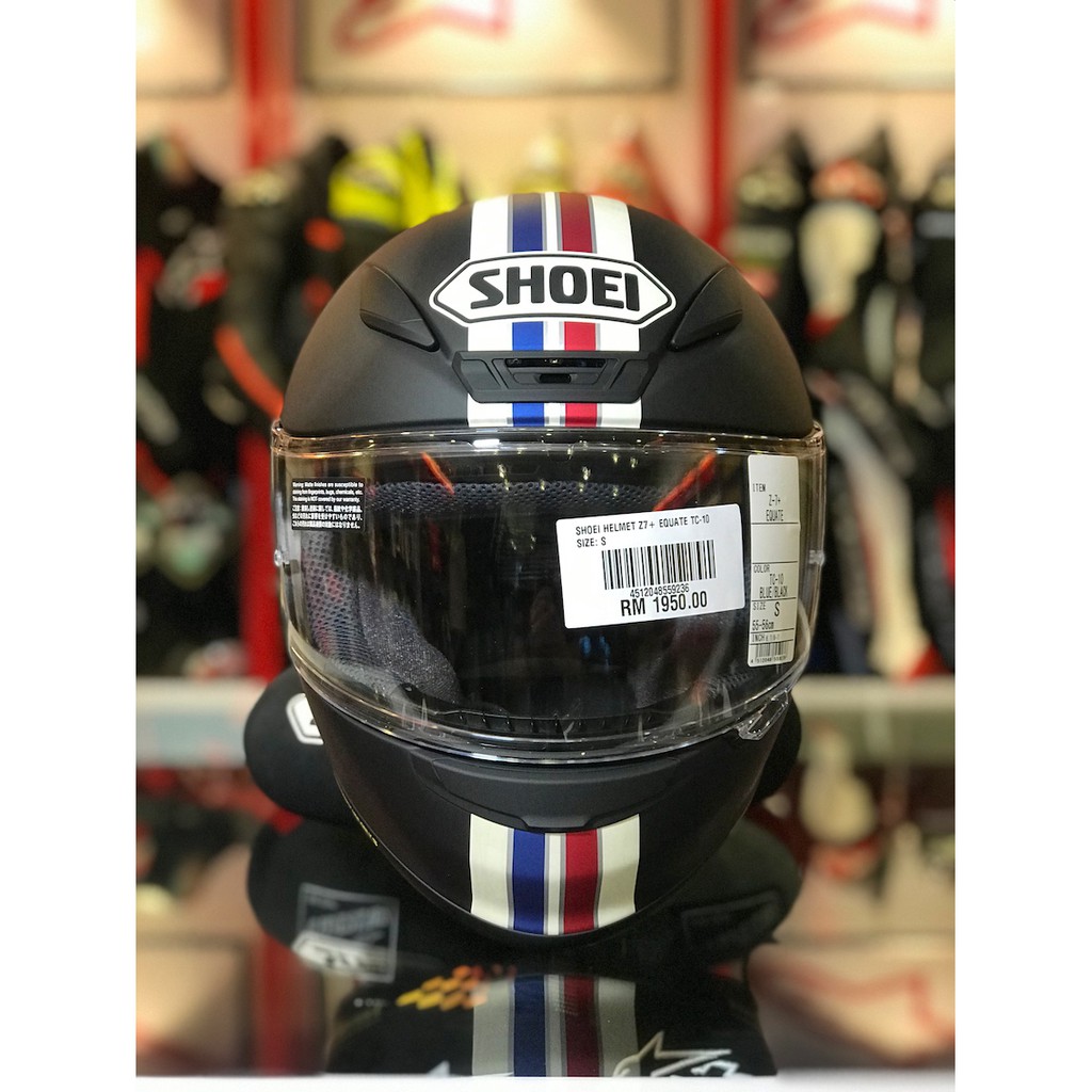 限定 クーポン10% SHOEI「Z-7 EQUATE（イクエート）」Sサイズ 55センチ