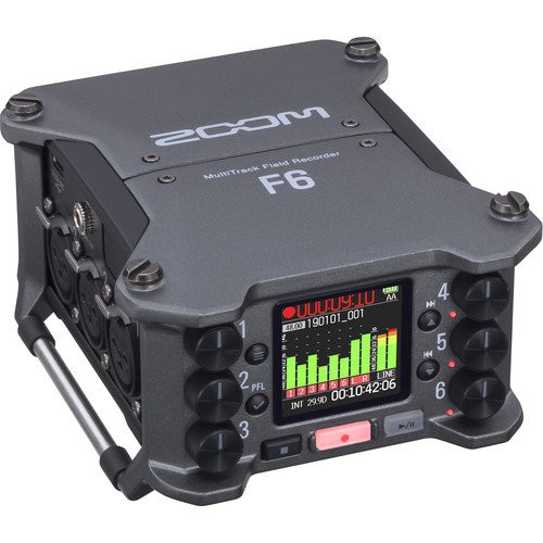 Zoom F6 6-Input / 14-Track Multitrack Field Recorder (Ready Stock)