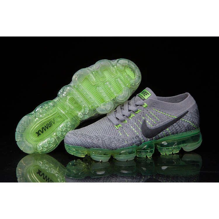 gray and green vapormax