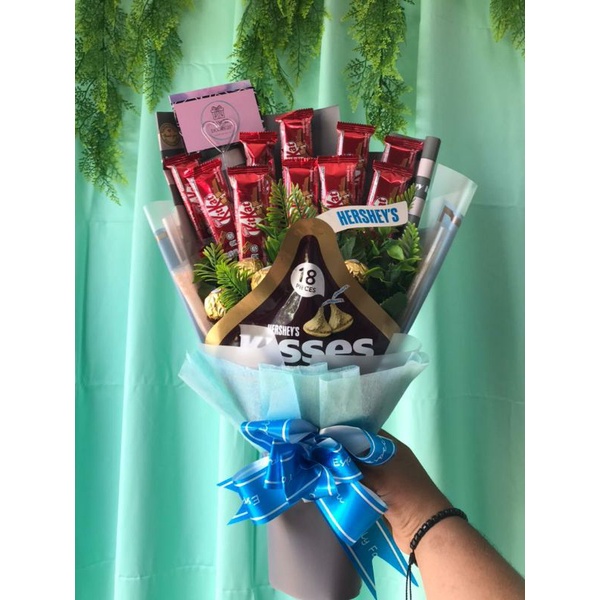 SURPRISE TASUKI DOORGIFT BOUQUET BIG COKLAT | Shopee Malaysia