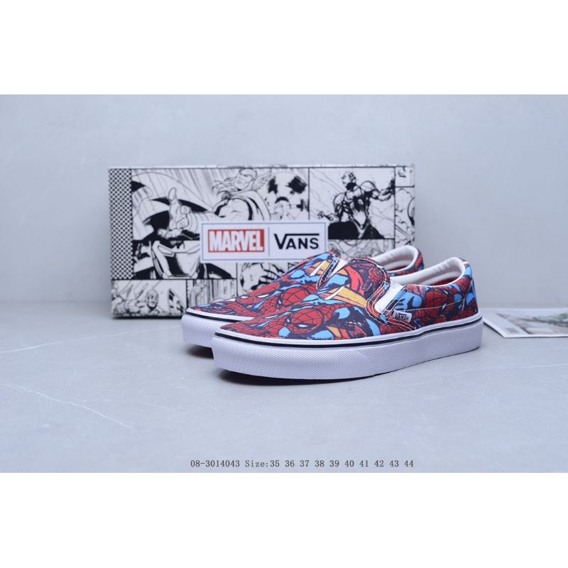 vans marvel spiderman shoes