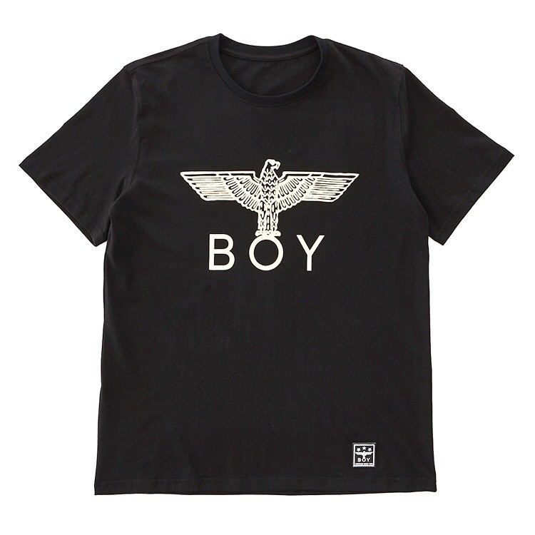 BOY LONDON-Boy Eagle Printed Short Sleeves Tee-BG2TS100