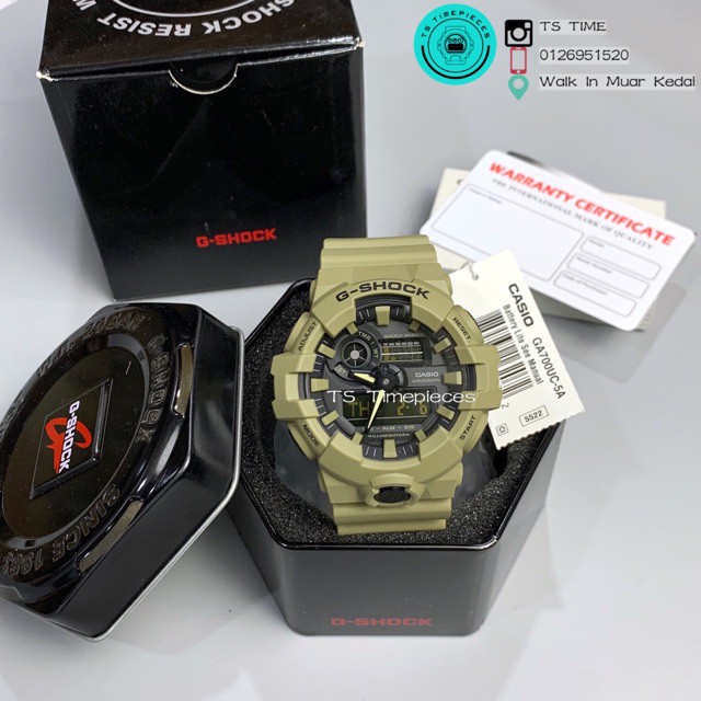 g shock ga 700uc manual
