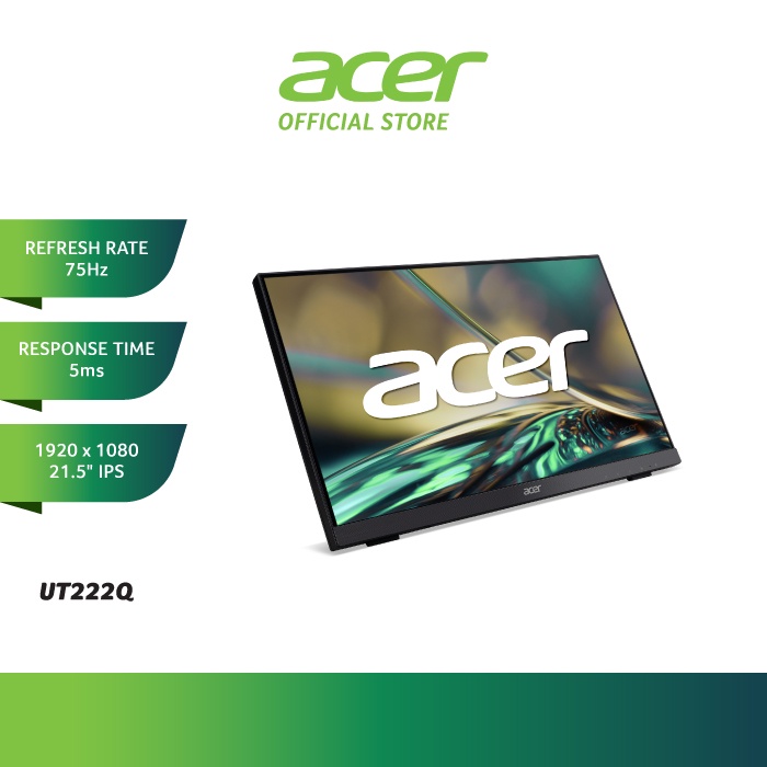 Acer UT222Q Touch Screen Monitor (21.5") | Shopee Malaysia