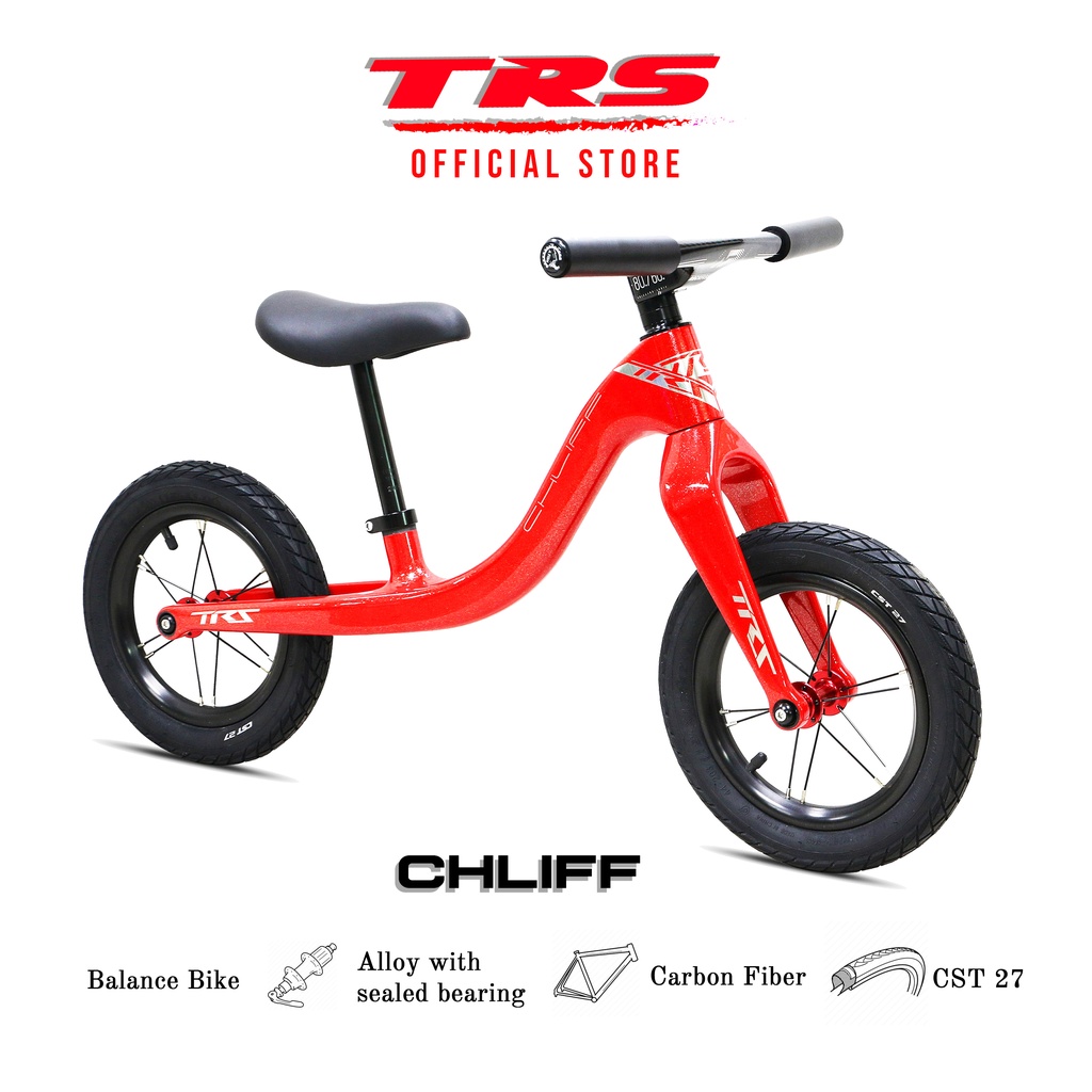 TRS Chliff Carbon Fiber Balance Bike (12") Shopee Malaysia