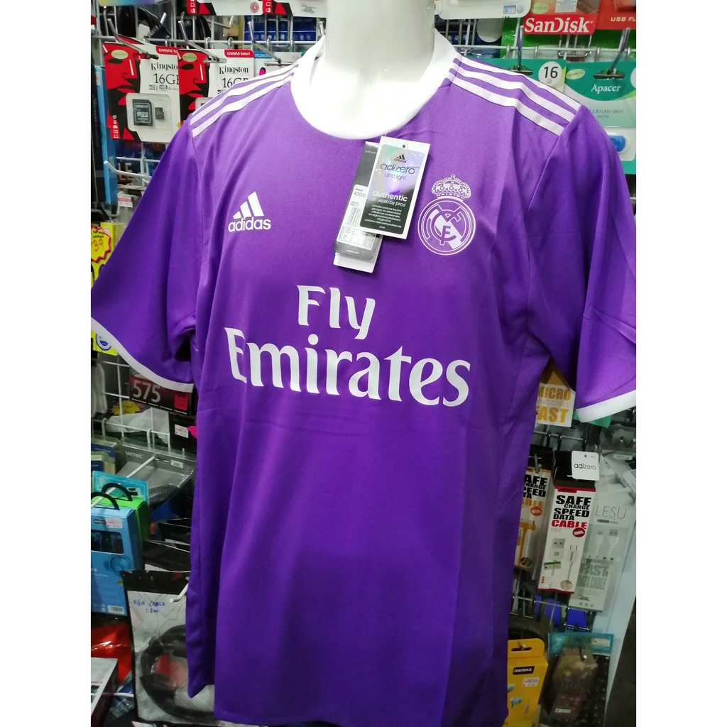 real madrid jersey purple