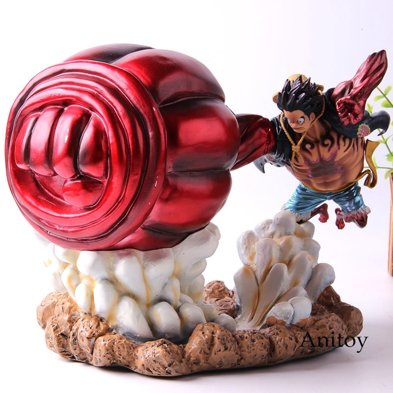 Anime One Piece Action Figure Luffy Gear Four Monkey D Luffy Gear 4 Model Toy Shopee Malaysia