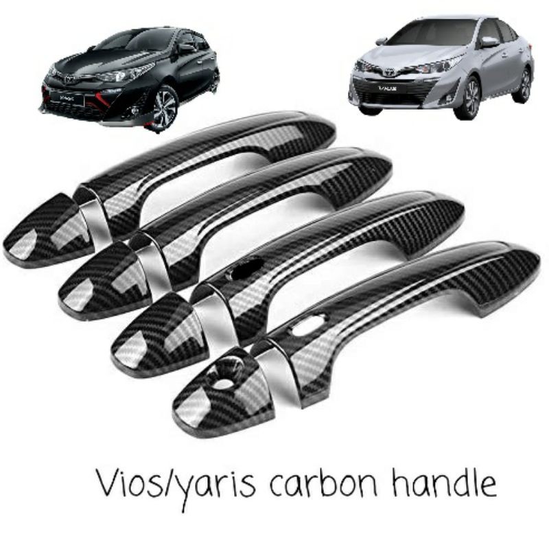 20192021 Vios yaris door handle cover Shopee Malaysia