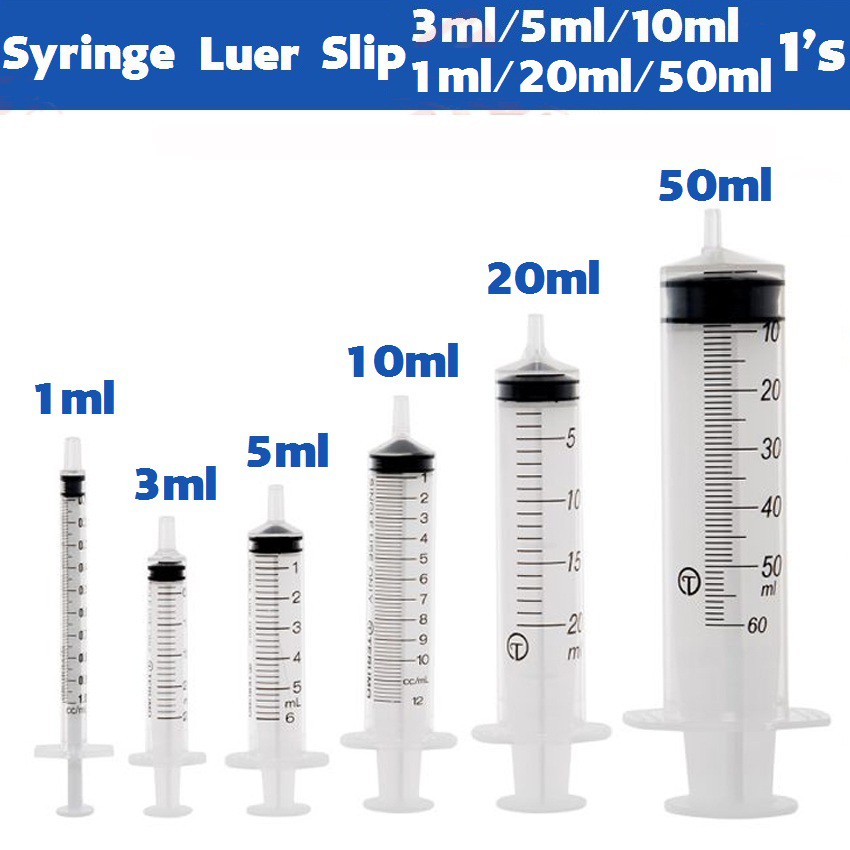 Terumo Syringe Luer Slip 1ml Cc 3ml 3cc 5ml 5cc 10ml 10cc 20ml Cc 30ml Cc 50ml Cc 1 S Shopee Malaysia