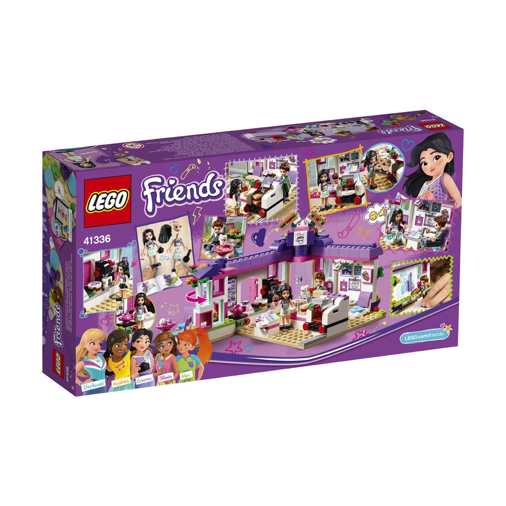 lego friends sets emma's art cafe