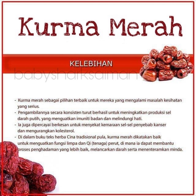 6 In 1 Milk Booster Longan Goji Kurma Merah Kurma Hitam Rosebud Halba Malaysia