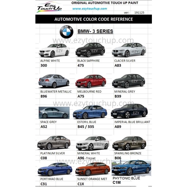 How To Find Your E46 BMW Paint Color Codes E46 Valve Cover