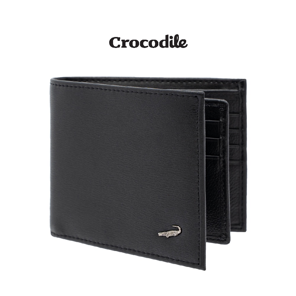 CROCODILE Men's Trifold Wallet Genuine Leather CL1248-1211023