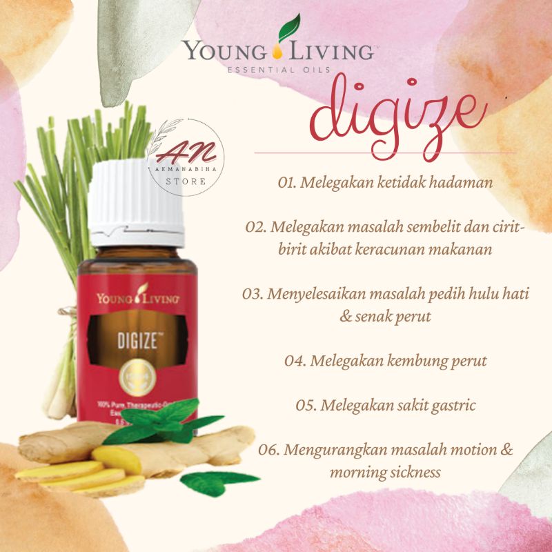 [KA] ORIGINAL YOUNG LIVING Digize Essential Oil 15ml (Ready Stock