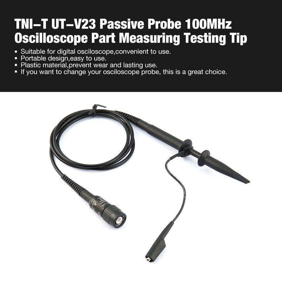 Passive Oscilloscope Probe Detector Measuring Tester 200MHz Black UT-P05 UNI-T 