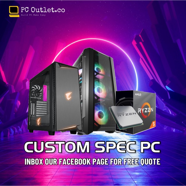 PC OUTLET CUSTOM SPEC PC | Shopee Malaysia